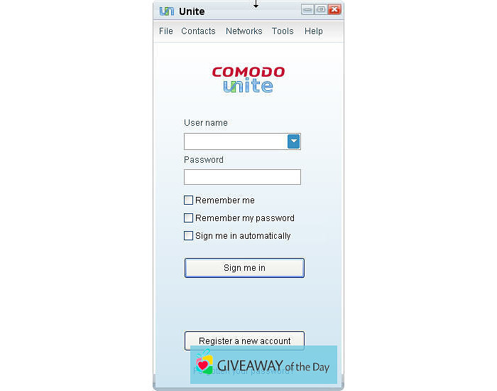 comodo unite license key free