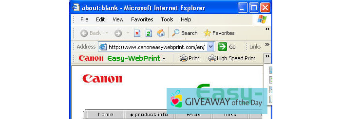 canon easy webprint ex for internet explorer 9