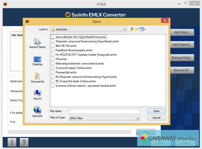 sysinfotools olm to pst converter demo