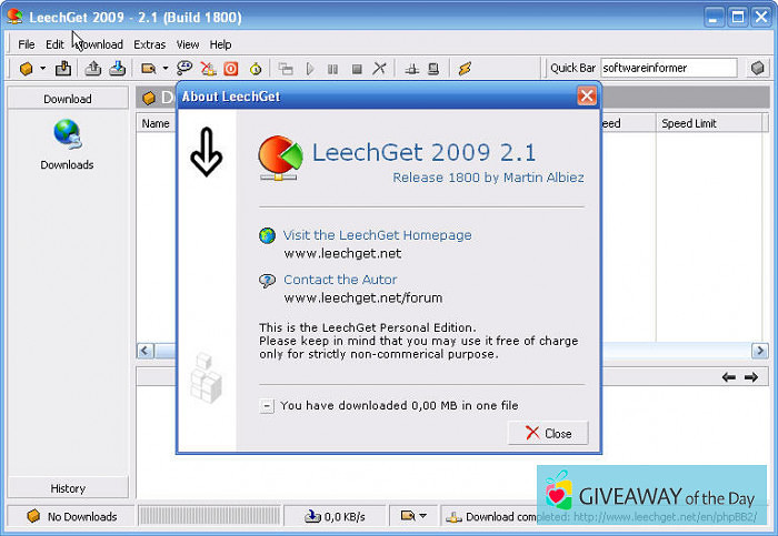 igetter for windows