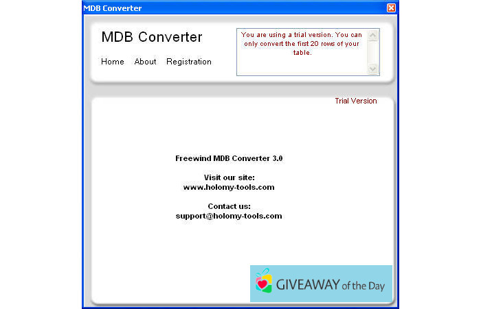 mdb converter