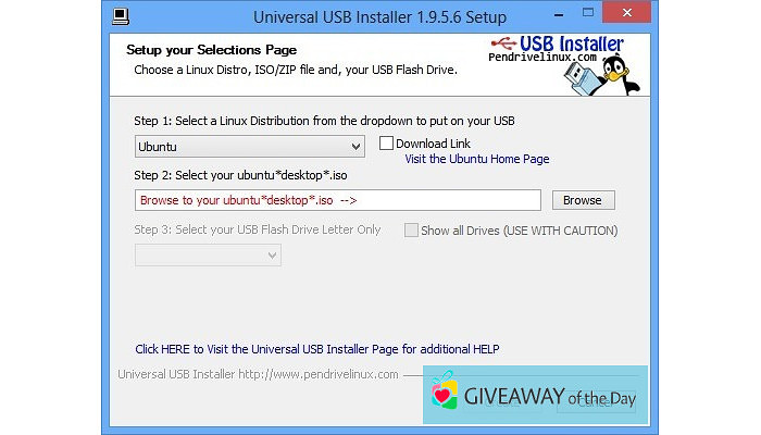 universal usb installer windows 7