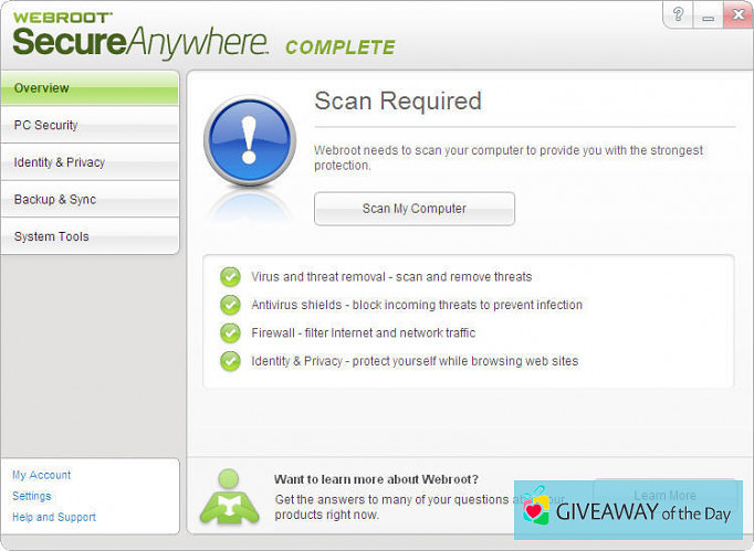 webroot secureanywhere internet security review